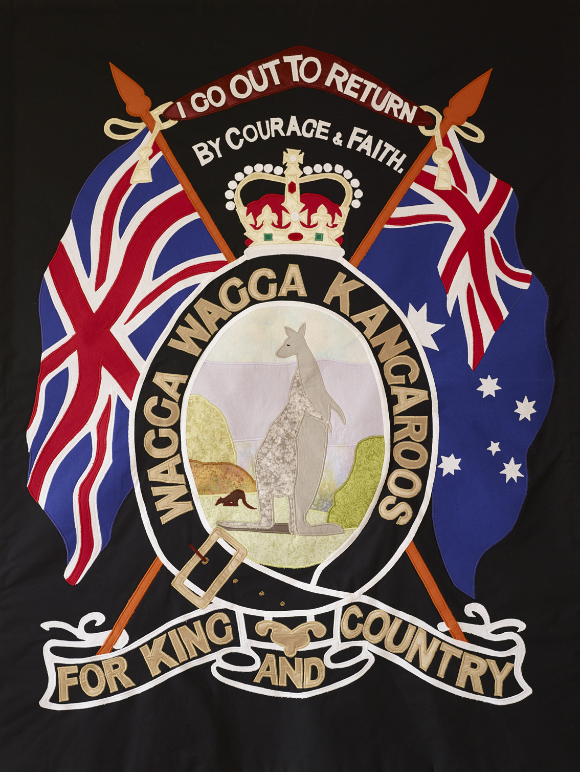 Kangaroo March banner